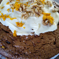 Walnoot worteltaart (carrotcake)